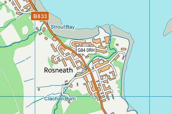 G84 0RH map - OS VectorMap District (Ordnance Survey)