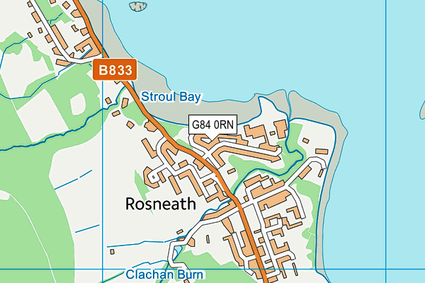 G84 0RN map - OS VectorMap District (Ordnance Survey)
