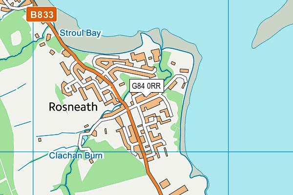 G84 0RR map - OS VectorMap District (Ordnance Survey)