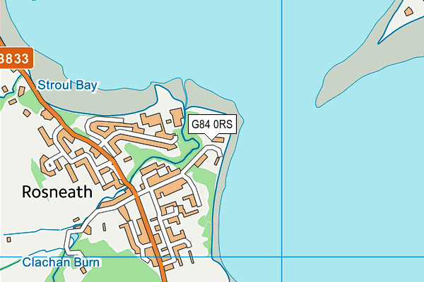 G84 0RS map - OS VectorMap District (Ordnance Survey)