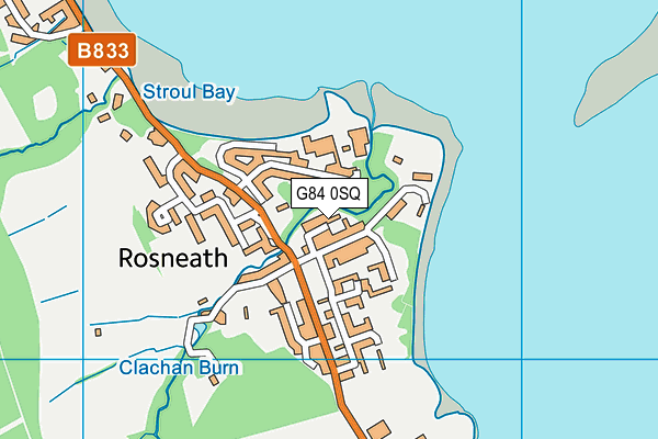 G84 0SQ map - OS VectorMap District (Ordnance Survey)