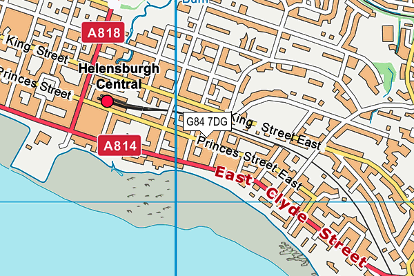 G84 7DG map - OS VectorMap District (Ordnance Survey)