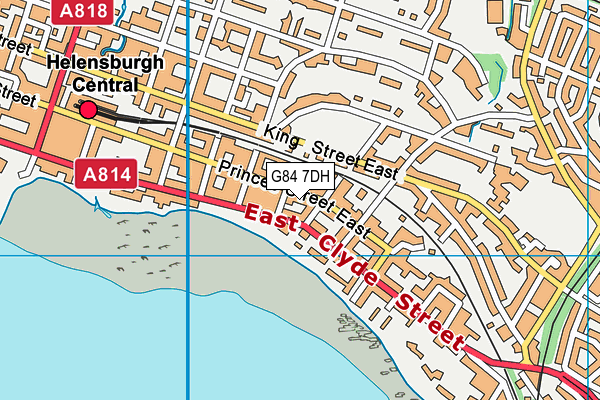 G84 7DH map - OS VectorMap District (Ordnance Survey)