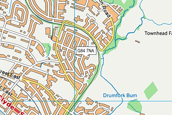 G84 7NA map - OS VectorMap District (Ordnance Survey)