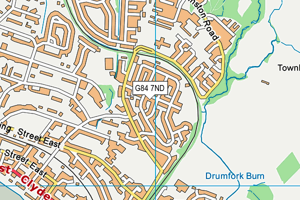 G84 7ND map - OS VectorMap District (Ordnance Survey)