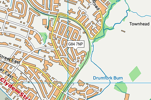 G84 7NP map - OS VectorMap District (Ordnance Survey)