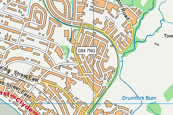 G84 7NQ map - OS VectorMap District (Ordnance Survey)