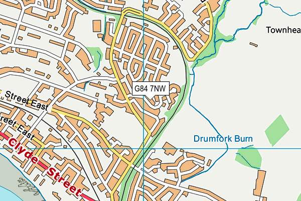 G84 7NW map - OS VectorMap District (Ordnance Survey)