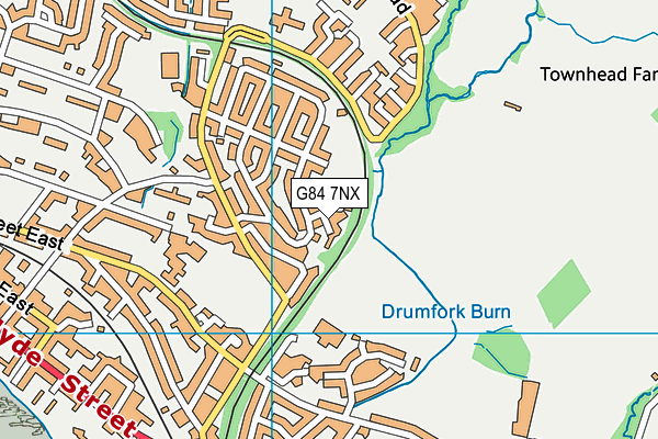 G84 7NX map - OS VectorMap District (Ordnance Survey)