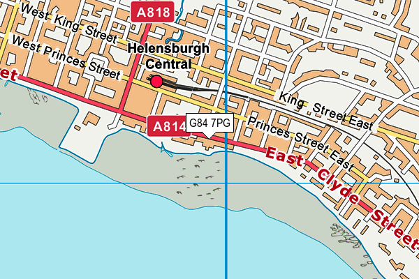 G84 7PG map - OS VectorMap District (Ordnance Survey)