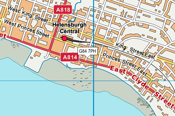 G84 7PH map - OS VectorMap District (Ordnance Survey)