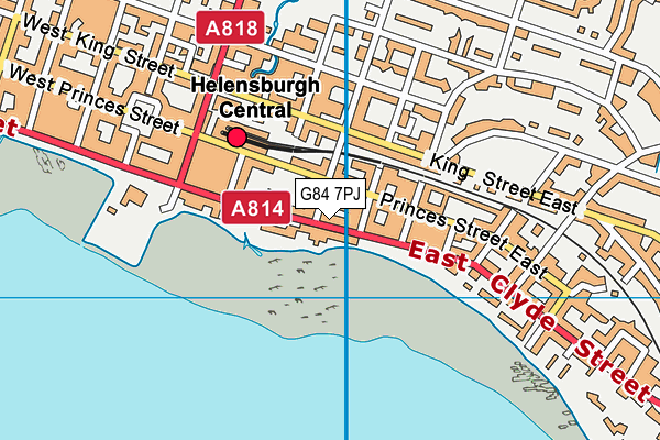 G84 7PJ map - OS VectorMap District (Ordnance Survey)