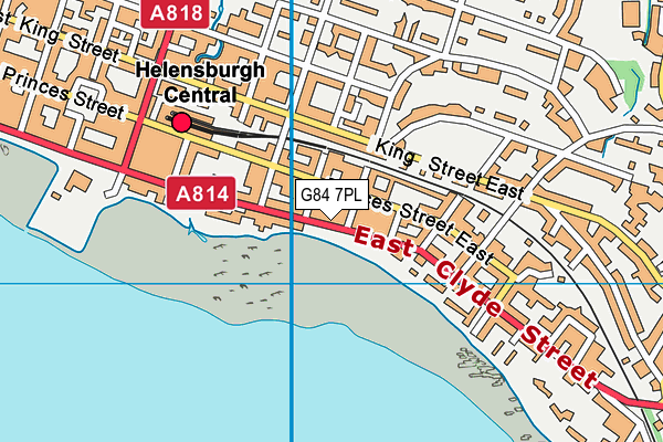 G84 7PL map - OS VectorMap District (Ordnance Survey)