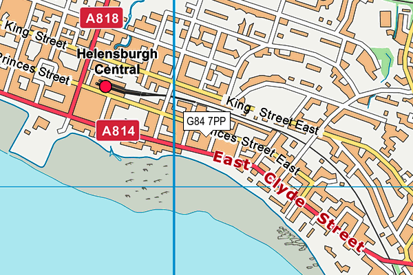 G84 7PP map - OS VectorMap District (Ordnance Survey)