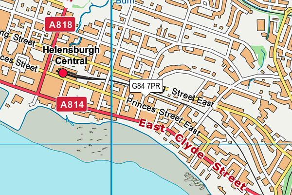 G84 7PR map - OS VectorMap District (Ordnance Survey)