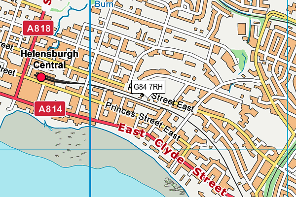 G84 7RH map - OS VectorMap District (Ordnance Survey)