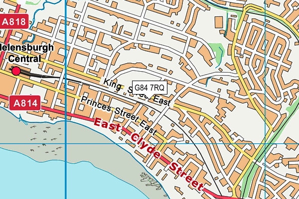 G84 7RQ map - OS VectorMap District (Ordnance Survey)