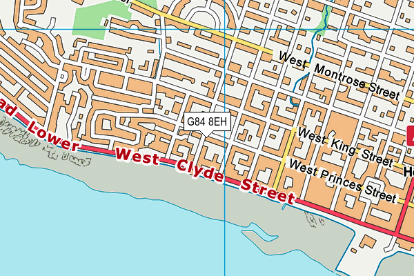 G84 8EH map - OS VectorMap District (Ordnance Survey)