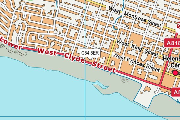 G84 8ER map - OS VectorMap District (Ordnance Survey)