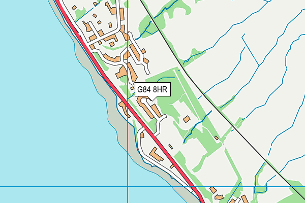 G84 8HR map - OS VectorMap District (Ordnance Survey)