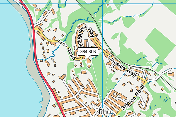 G84 8LR map - OS VectorMap District (Ordnance Survey)