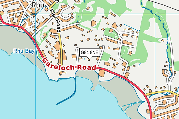 G84 8NE map - OS VectorMap District (Ordnance Survey)