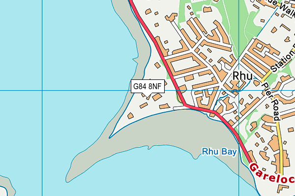 G84 8NF map - OS VectorMap District (Ordnance Survey)