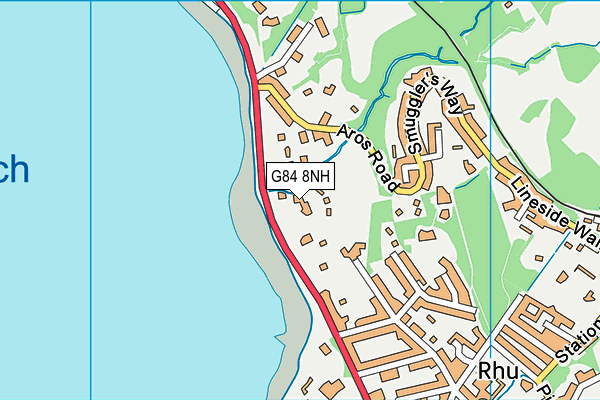 G84 8NH map - OS VectorMap District (Ordnance Survey)