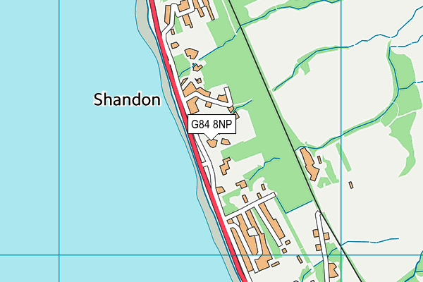 G84 8NP map - OS VectorMap District (Ordnance Survey)