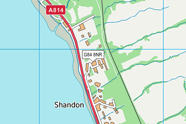 G84 8NR map - OS VectorMap District (Ordnance Survey)