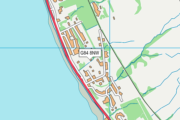 G84 8NW map - OS VectorMap District (Ordnance Survey)