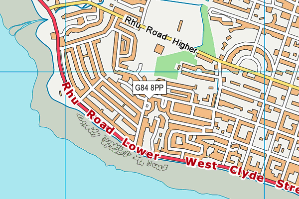 G84 8PP map - OS VectorMap District (Ordnance Survey)