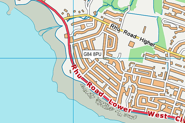 G84 8PU map - OS VectorMap District (Ordnance Survey)