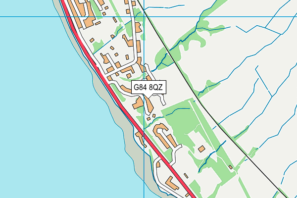 G84 8QZ map - OS VectorMap District (Ordnance Survey)