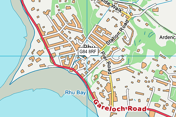 G84 8RF map - OS VectorMap District (Ordnance Survey)