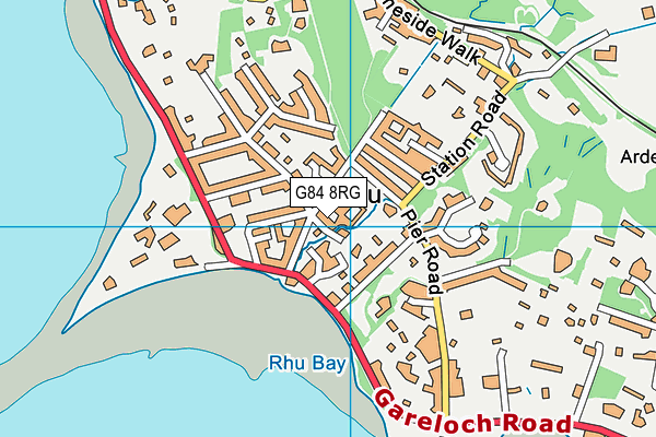 G84 8RG map - OS VectorMap District (Ordnance Survey)