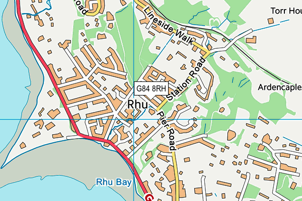 G84 8RH map - OS VectorMap District (Ordnance Survey)