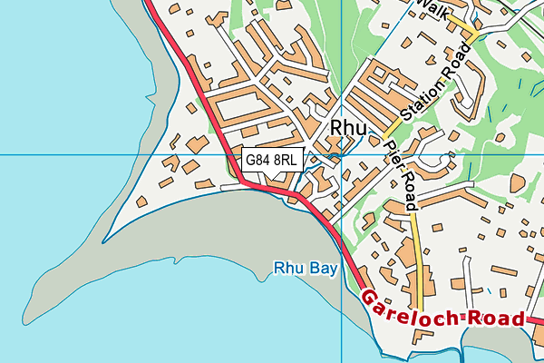 G84 8RL map - OS VectorMap District (Ordnance Survey)