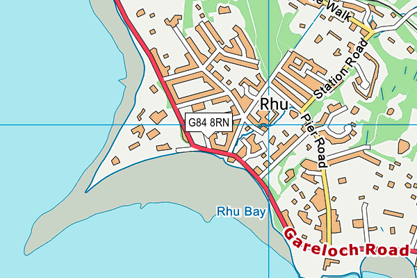 G84 8RN map - OS VectorMap District (Ordnance Survey)