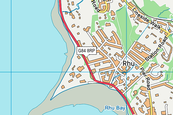 G84 8RP map - OS VectorMap District (Ordnance Survey)