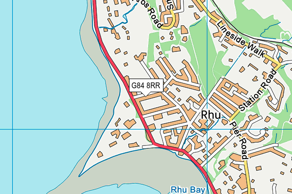 G84 8RR map - OS VectorMap District (Ordnance Survey)