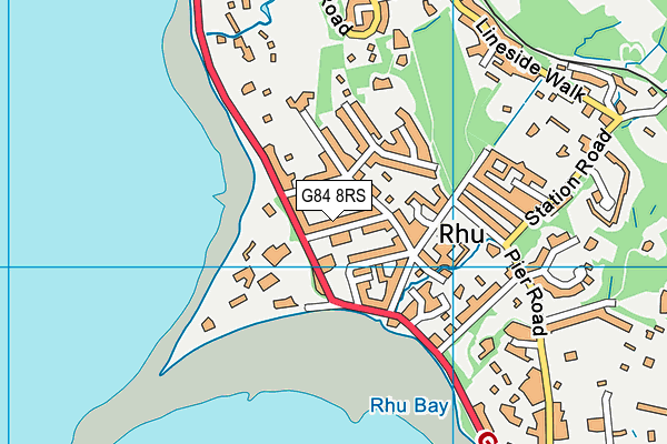 G84 8RS map - OS VectorMap District (Ordnance Survey)