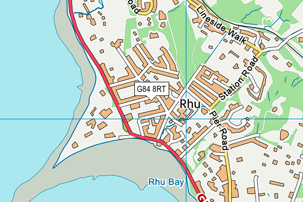 G84 8RT map - OS VectorMap District (Ordnance Survey)