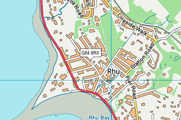 G84 8RX map - OS VectorMap District (Ordnance Survey)