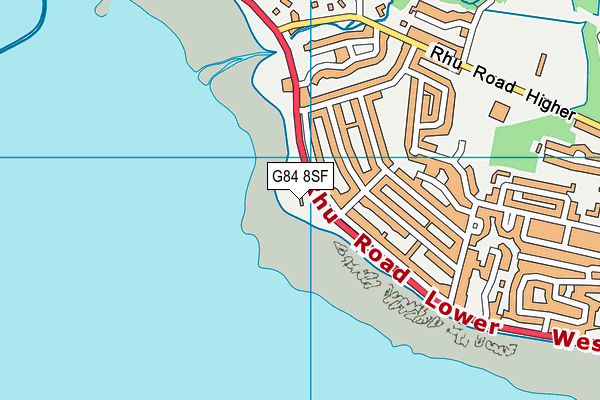 G84 8SF map - OS VectorMap District (Ordnance Survey)