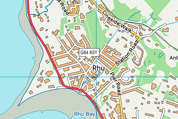 G84 8SY map - OS VectorMap District (Ordnance Survey)