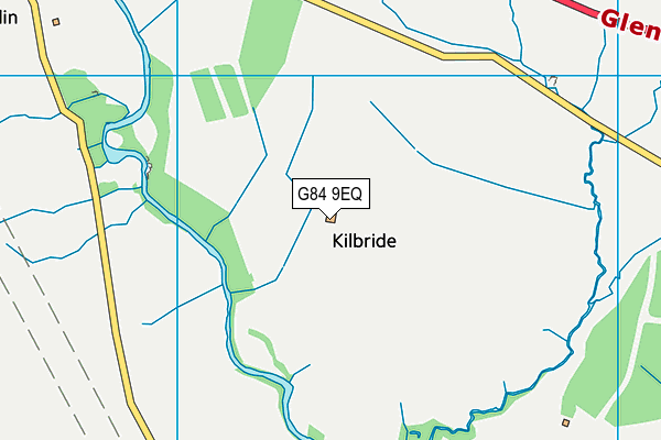 G84 9EQ map - OS VectorMap District (Ordnance Survey)