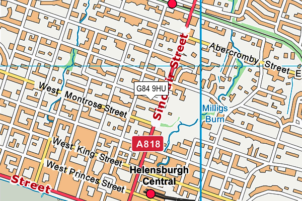 G84 9HU map - OS VectorMap District (Ordnance Survey)