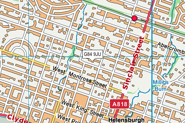 G84 9JU map - OS VectorMap District (Ordnance Survey)