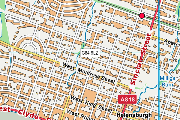 G84 9LZ map - OS VectorMap District (Ordnance Survey)